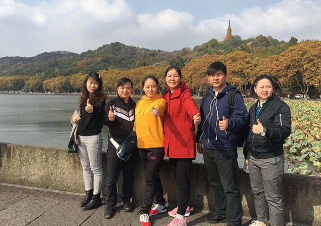 Hangzhou team tour