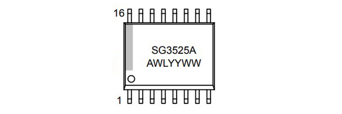 SG3525ADWR2G 引脚图